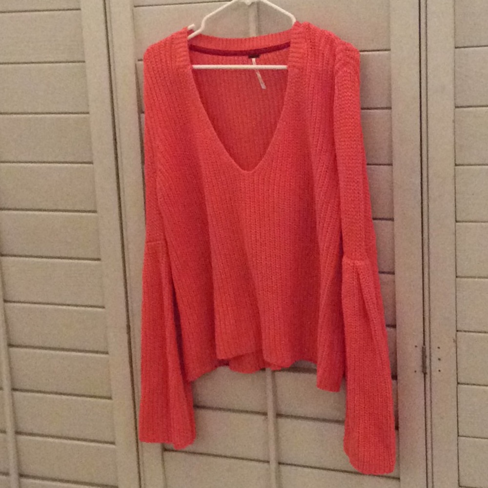 NWT Free People Damsel Pullover Sweater - Picture 6 of 7